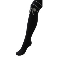 Колготки дитячі UCS Socks з бантом (M0C0301-1441-5G-black)