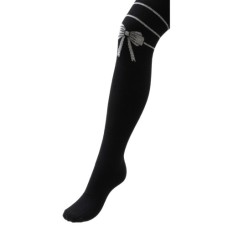 Колготки дитячі UCS Socks з бантом (M0C0301-1441-5G-black)