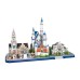 Пазл Cubic Fun Тривимірна головоломка-конструктор City Line Баварія (MC267h)