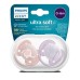 Пустушка Philips AVENT Ultra Soft ультрам'яка 0-6 міс. 2 шт (SCF091/09)