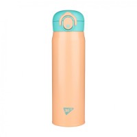 Поїльник-непроливайка Yes Термос Fusion 500 мл, персиковий (708206)