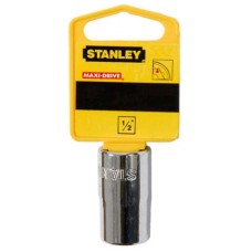 Головка торцева Stanley 1/2" х 21мм, з дванадцятигранним профілем, метрична (4-88-793)