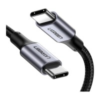 Дата кабель USB-C to USB-C 1.5m US316 100W Space Gray Ugreen (UGR-70428)