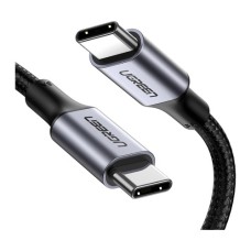 Дата кабель USB-C to USB-C 1.5m US316 100W Space Gray Ugreen (UGR-70428)
