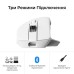 Мишка Keychron M6S Wireless/Bluetooth/USB White (M6S-B72)