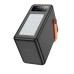 Батарея універсальна HOCO 120000mAh Prometheus 22.5W Fast Chardge, 2*LED lamp, Black (DB120 / 714723)