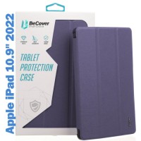 Чохол до планшета BeCover Tri Fold Soft TPU mount Apple Pencil Apple iPad 10.9" 2022/24/11" 2025 Purple (708463)