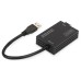 Перехідник USB 3.0 AM to SFP Ethernet 1000Mbps black Digitus (DN-3026)