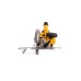 Дискова пила DeWALT 18В XR Li-Ion, диск 184х16 мм, 3.6 кг, 2x5Ah, кейс TSTAK (DCS570P2)