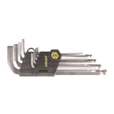 Ключ Sigma набір шестигранних 9шт 1/16-3/8" CrV, середні (4022551)