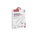 Дата кабель USB-C to Lightning 1.2m 20W PD MFi POWERLINE-CI120 black Promate (powerline-ci120.white)