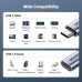 Дата кабель Ugreen USB-C M/F 1.0m 5A 10Gbps USB 3.1 black (30205)