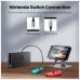 Дата кабель Ugreen USB-C M/F 1.0m 5A 10Gbps USB 3.1 black (30205)