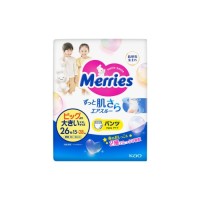 Підгузки Merries Трусики Super Jumbo XXL (15-28 кг) 26 шт. (4901301425898)