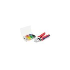 Затиск для клем CINLINELE HCS8 6-4, Red-blue + набір кабельних наконечників (HCS8 6-4+VE460)