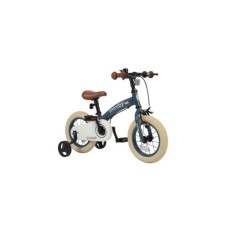 Дитячий велосипед QPlay Miniby 3 в1, біговел 12", Grey-Blue (CB02MiniBy12Grey-Blue)