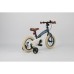 Дитячий велосипед QPlay Miniby 3 в1, біговел 12", Grey-Blue (CB02MiniBy12Grey-Blue)