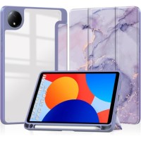 Чохол до планшета BeCover Soft Edge TPU Xiaomi Redmi Pad SE 8.7" Purple Marble (712577)