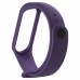 Ремінець до фітнес браслета BeCover Silicone для Xiaomi Mi Band 3/4 Purple (704129)