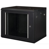 Шафа настінна Hypernet 15U 19" 600x600 ProLine (PL-WMNC66-15U-BLACK)