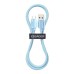 Дата кабель USB 2.0 AM to USB-C 1.0m 100W blue Essager (EXC7A-WL03-P)