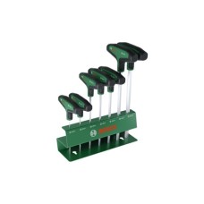 Набір викруток Bosch шестигранних, HEX 2–10mm, Т-подібне руків'я, 7шт (1.600.A03.9J1)