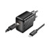 Зарядний пристрій HOCO CS24A Puerto USB-C PD25W + cable USB-C to Lightning Black (6942007639767)