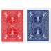 Гральні карти Bicycle League Back Standard Index (red, blue) (00808)