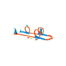 Автотрек Hot Wheels Track creator Потрійна петля (JDW39)