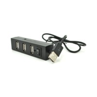 Концентратор Voltronic USB 3.0 to 4xUSB black (YT-HUB4-B)