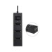 Концентратор Voltronic USB 3.0 to 4xUSB black (YT-HUB4-B)