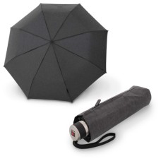 Парасоля Knirps Chrome Matt Manual Melange Black механічна, складана (Kn95-8041-4119)