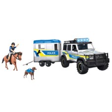 Спецтехніка Dickie Toys набір Поліція Перевезення коней (3717007)