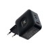 Зарядний пристрій Vinga 65W PD/QC 2xUSB-C+2xUSB-A+2xSchukoF 1.5m CEE7/7 (VCHG2OAC65)