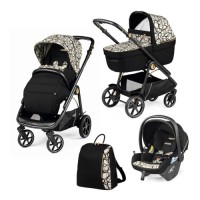 Коляска Peg-Perego 3 в 1 Veloce Grafic Gold Lounge (PACK-VEL31LG000002)