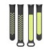 Ремінець до фітнес браслета BeCover Vents Style для Xiaomi Mi Smart Band 10 Black-Green (713629)