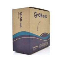 Кабель мережевий OK-Net UTP 305м cat.5e зовнішній, + 2*0.75 мм2 (U/UTP-cat.5Е) (КПП-ВП (100) 4*2*0,51+2*0,75мм2)