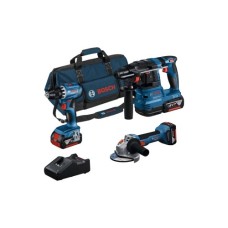 Набір електроіструментів Bosch Professional, GSR 18V-45 + GBH 18V-22 + GWS 18V-8, 3x4Ah, ЗП, сумка M-BAG (0.615.A50.07L)