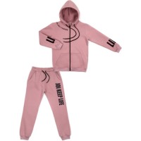 Спортивний костюм Joi на флісі (H-308-176G-pink)