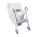 Накладка на унітаз FreeON з драбинкою White-Grey (42325)