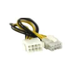 Кабель живлення ATX 8pin M to ATX 8pin F 0.2m Value (S0173)