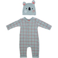 Набір дитячого одягу Tongs з шапкою (4580-62B-green)