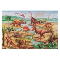 Пазл Melissa&Doug Мега "Динозаври" , 48 елементів (MD10421)