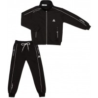 Спортивний костюм A-Yugi на блискавці (7052-146B-black)