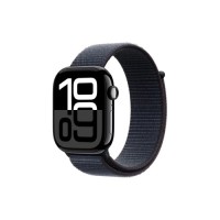 Смарт-годинник Apple Watch Series 10 GPS 46mm Jet Black Aluminium Case with Ink Sport Loop (MWWR3QH/A)