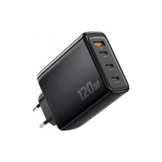 Зарядний пристрій Essager 3xUSB-C + 1xUSB 120W GaN (ECT3CA-JZB01-Z)