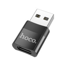 Перехідник UA17 USB M to USB-C F USB2.0 Black HOCO (6931474762009)