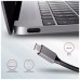 Концентратор AXAGON USB-C to 2xUSBA + HDMI + SD/microSD + USB-C PD 100W 0.2m grey (HMC-5)