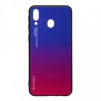 Чохол до мобільного телефона BeCover Gradient Glass Galaxy M20 SM-M205 Blue-Red (703564)
