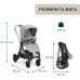 Коляска Chicco 2 в 1 Bellagio 2 Світло-сіра (2900990903252) (87183.40.01)
